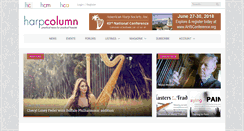 Desktop Screenshot of harpcolumn.com