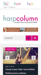 Mobile Screenshot of harpcolumn.com